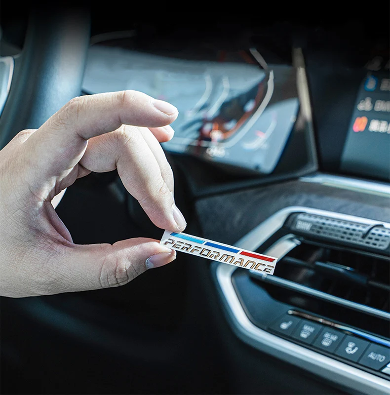 Metall Emblem Aufkleber Leistung Auto Dekoration Für BMW G42 G26 G60 G70 U11 G05 G20 G30 G01 G02 F40 F30 G32 G29 G08 G16 G14 F44