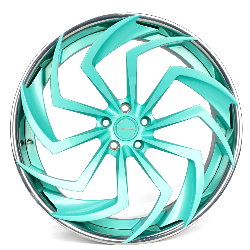 

Hot-selling Mint Green Personalized 16-24 Inch Rims Forging Alloy Wheel Aluminum Alloy Wheel for Mercedes