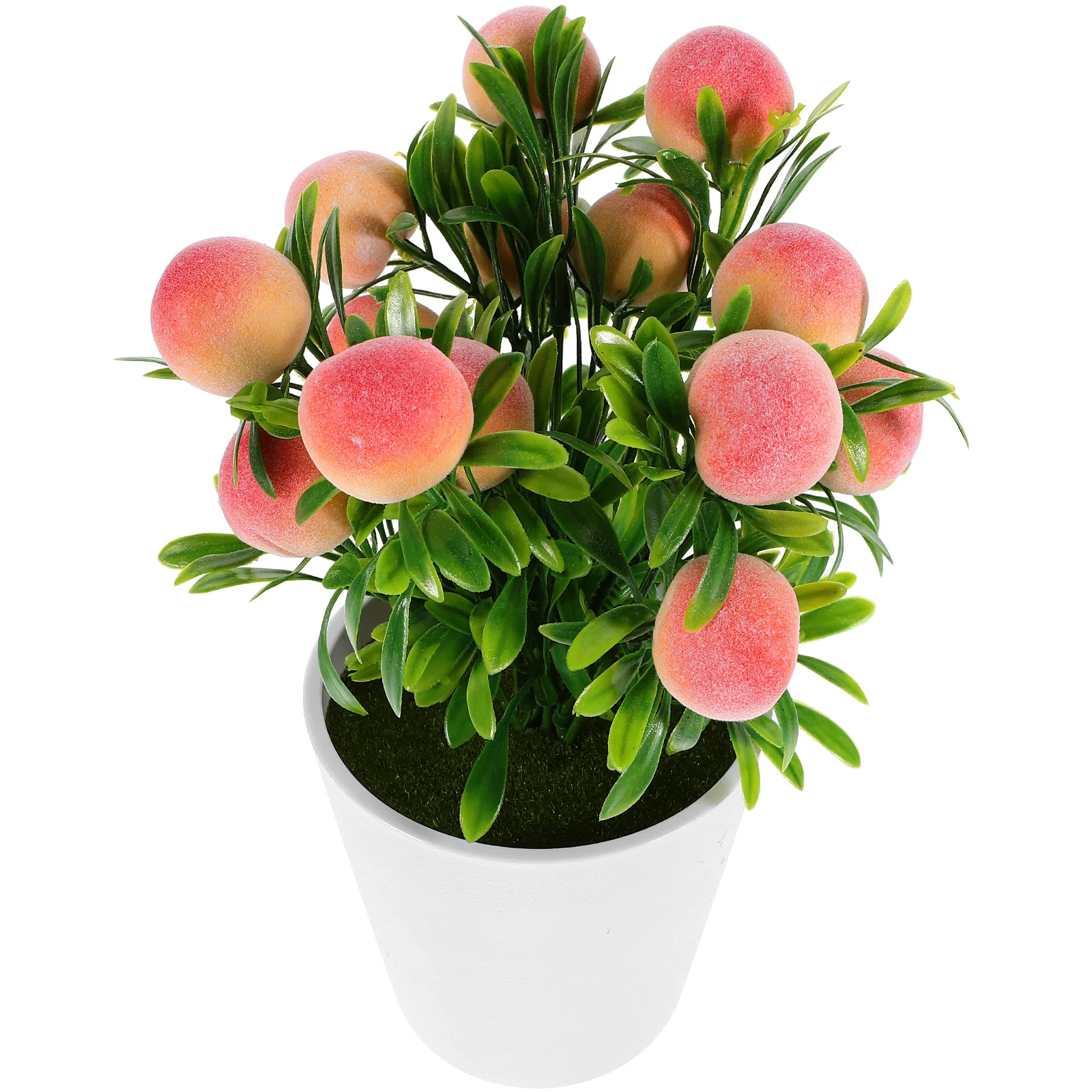 

Artificial Lemon Tree Potted Plant Simulation Fruit Decor Fake Vegetable Model Succulent Bread Desktop Adornment Indoor Office