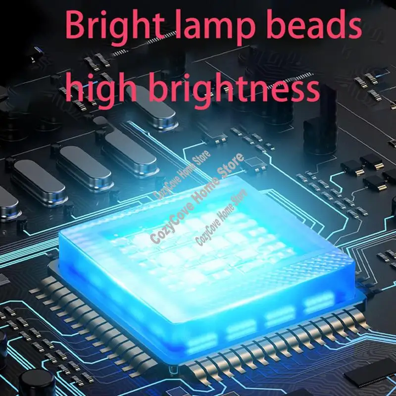 Wireless Remote Control LED Strobe Light For Car Motorcycle Bike 7 Colors Anti-Collision Flash Warning Lamp-A27R