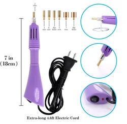 Fast Heated Hotfix Rhinestones EU/US Plue Applicator Iron-on Wand Heat-fix Tool Gun Mixed Size Hot Fix Rhinestones Glass Diamond