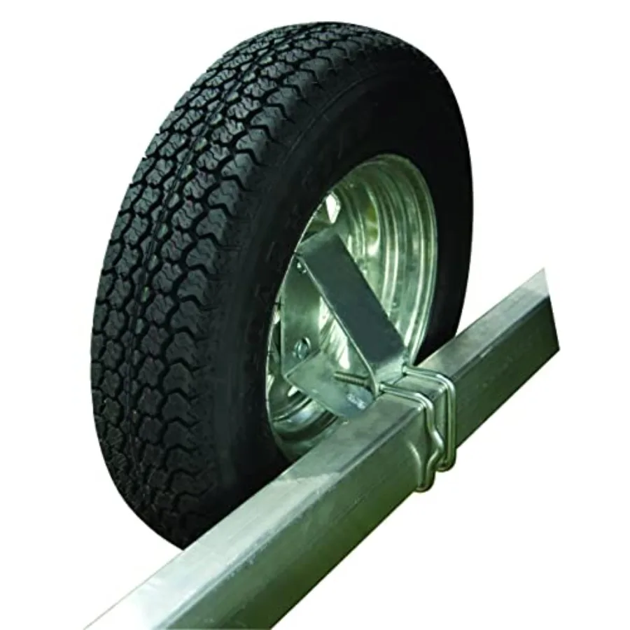 

- 27310G Heavy Duty Side Mount Spare Tire Carrier for Trailer - Holder for 4 or 5 Lug Wheels Up to 15"