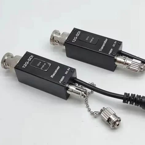 

In stock TV Studio Equipment Camera ST 10KM Mini 12GSDI Video ASI to Optical Fiber Converter