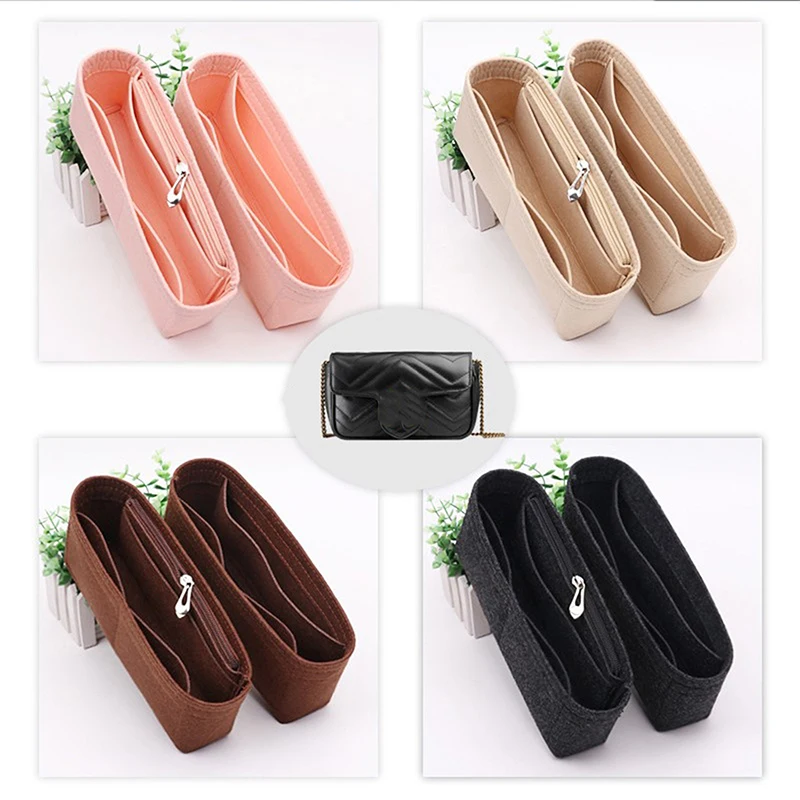 Slanted Shoulder Bag Felt Liner Bag Large Capacity Suitable For 16.5/22/26/31 Liner Bag