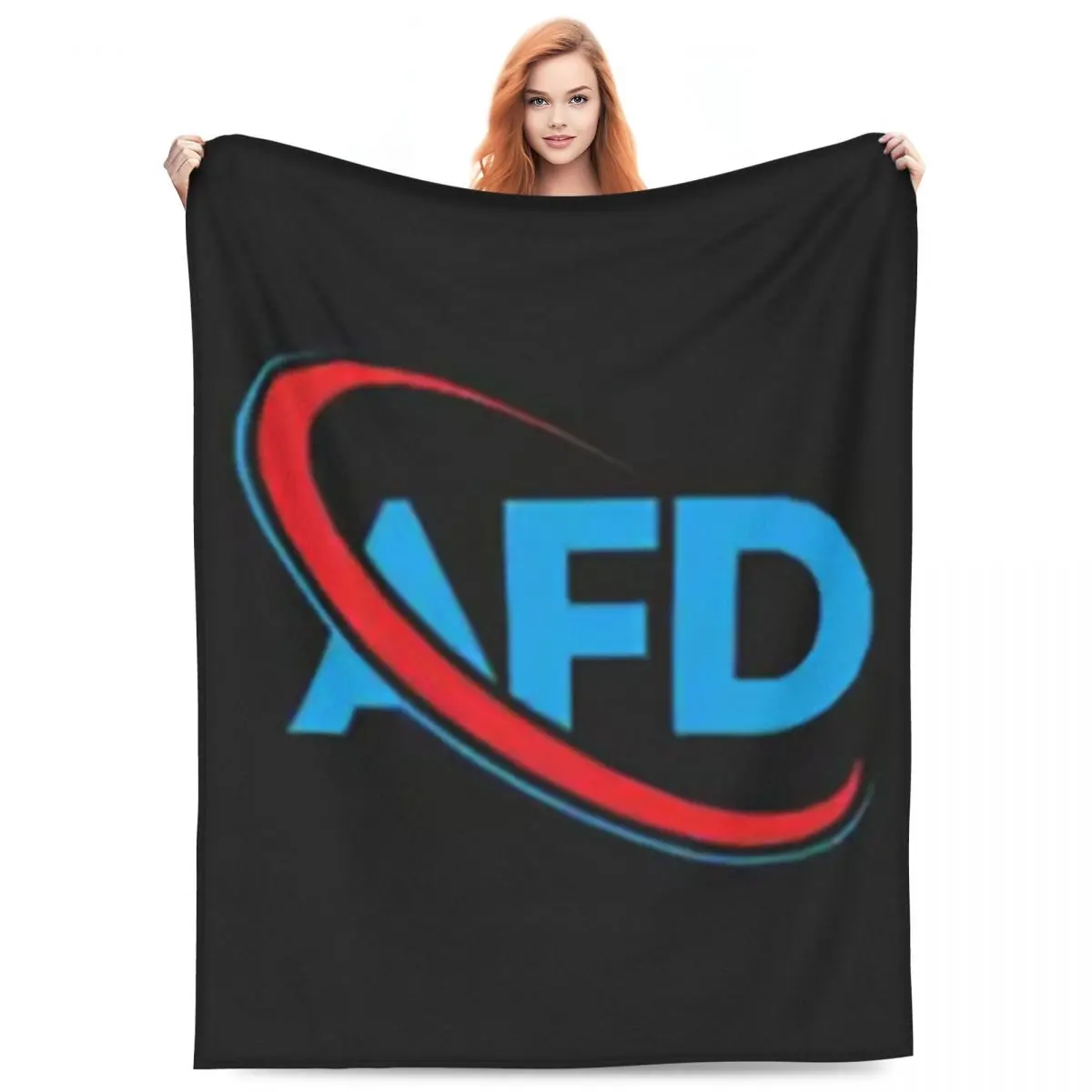 AFD Alternative For Germany Fashion Blanket Fleece Sofa Throw Blanket Portable for Couch Bedding Outdoor Throws Bedspread Quilt