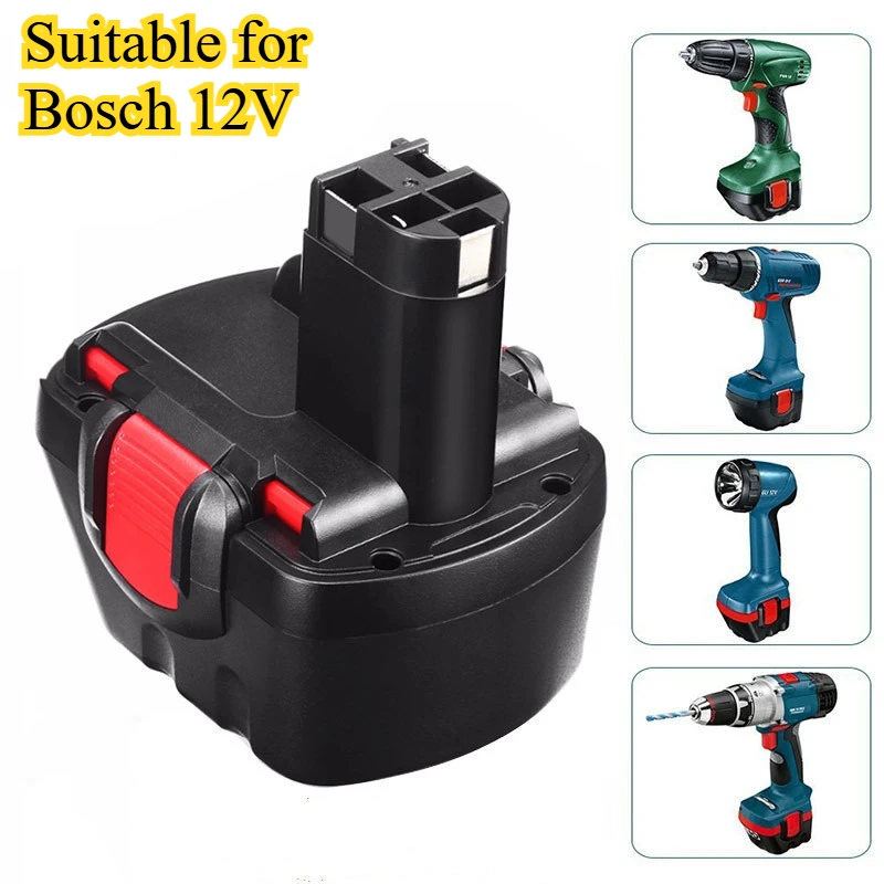 

12v 4800ah Suitable for Bosch Electric Tool Battery Ni MH Charging Drill Electric Scooter Electronic Toy Gun Electric Tools