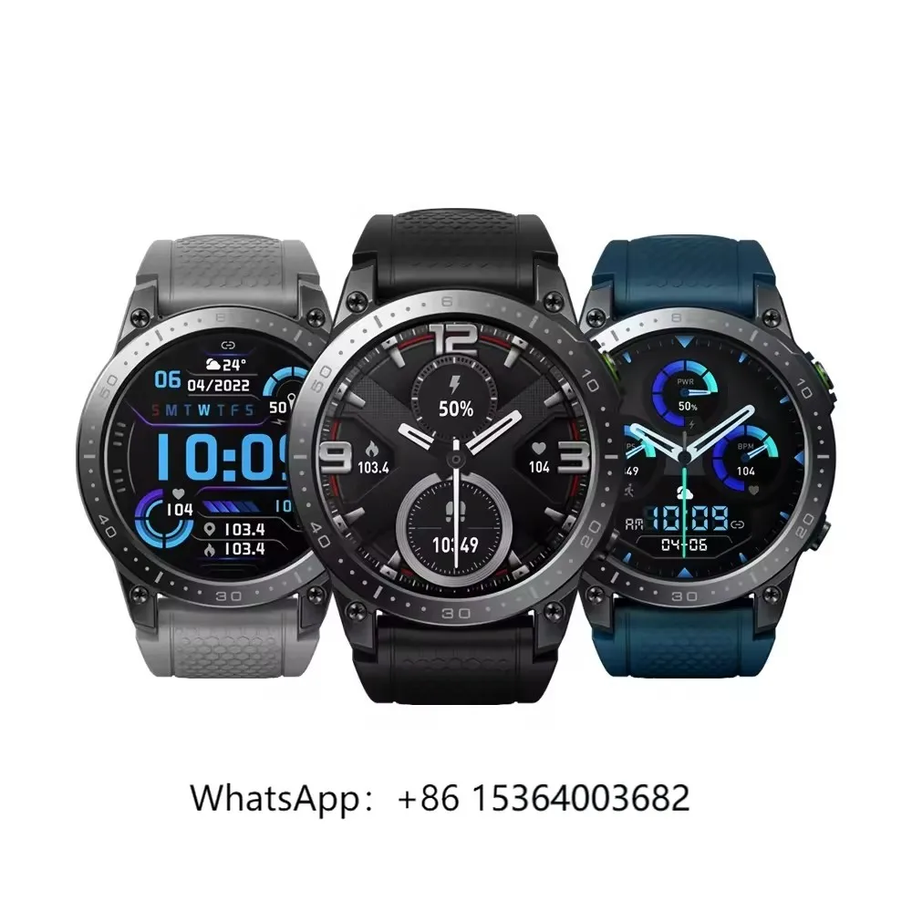 

Глубокие водонепроницаемые умные часы Zeblaze Ares 3 Pro BT для звонков уровня плавания 3ATM