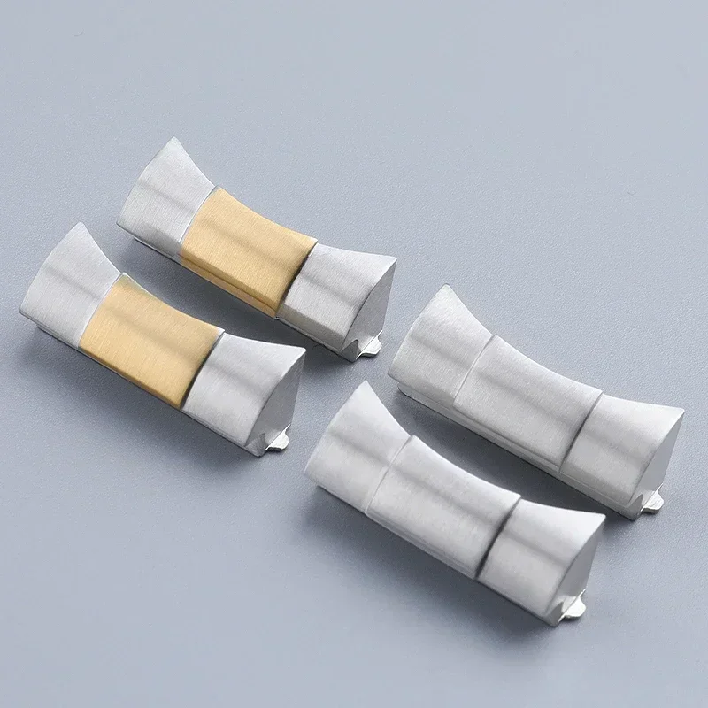 Accessori per orologi con collegamento senza giunture in acciaio inossidabile da 22 mm Collegamento con estremità curva Sostituisci per cinturino TUDOR M79360.M79363 Acciaio inossidabile 41 mm