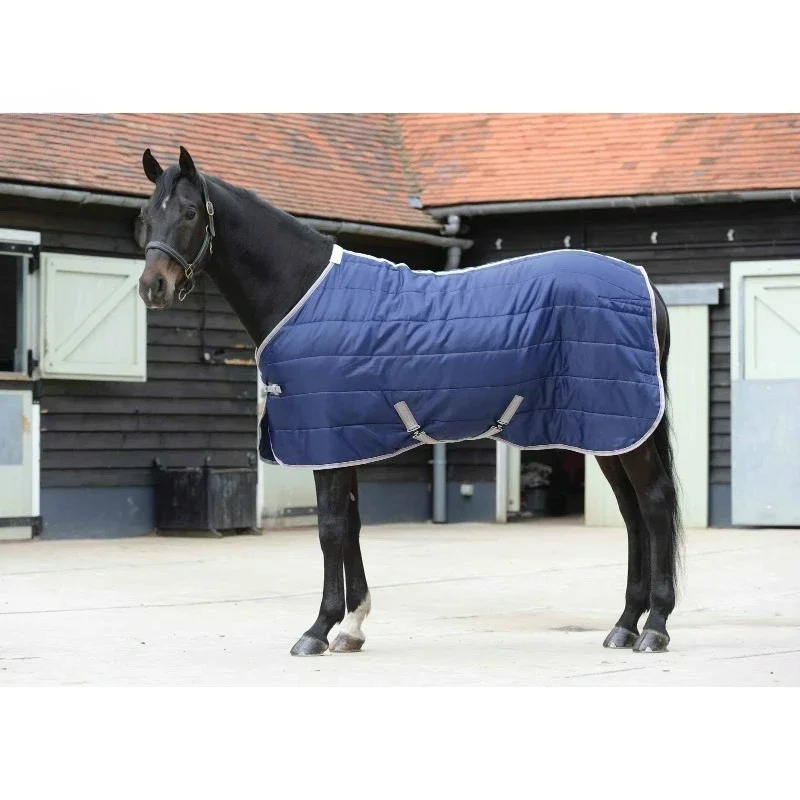 Horse Care Equestrian Turnout Rug Breathable Soft Fabric Ideal For Winter Use And Stable Rest Comfortable Protective Horse