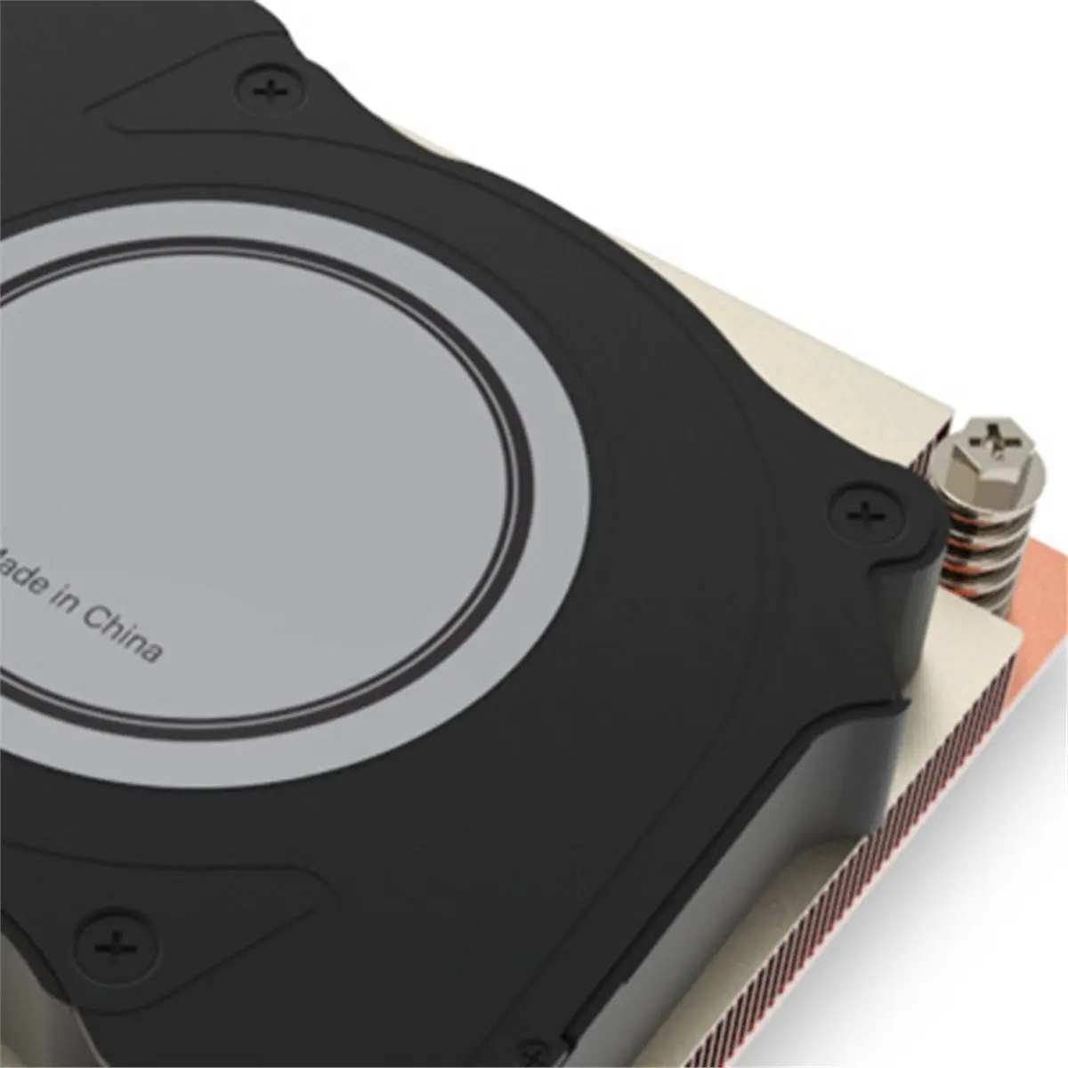 (A99Z] Q7 LGA1700 1U Ultra-Thin Heatsink Pure Copper CPU Cooling Fan for Server Industrial PC High Heat Dissipation Chassis