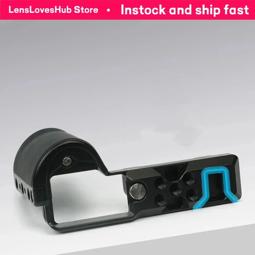 

Рукоятка из алюминиевого сплава YANZUO для камеры Ricoh GR3 GRIIIX, быстросъемная пластина, аксессуары, силиконовые ручки