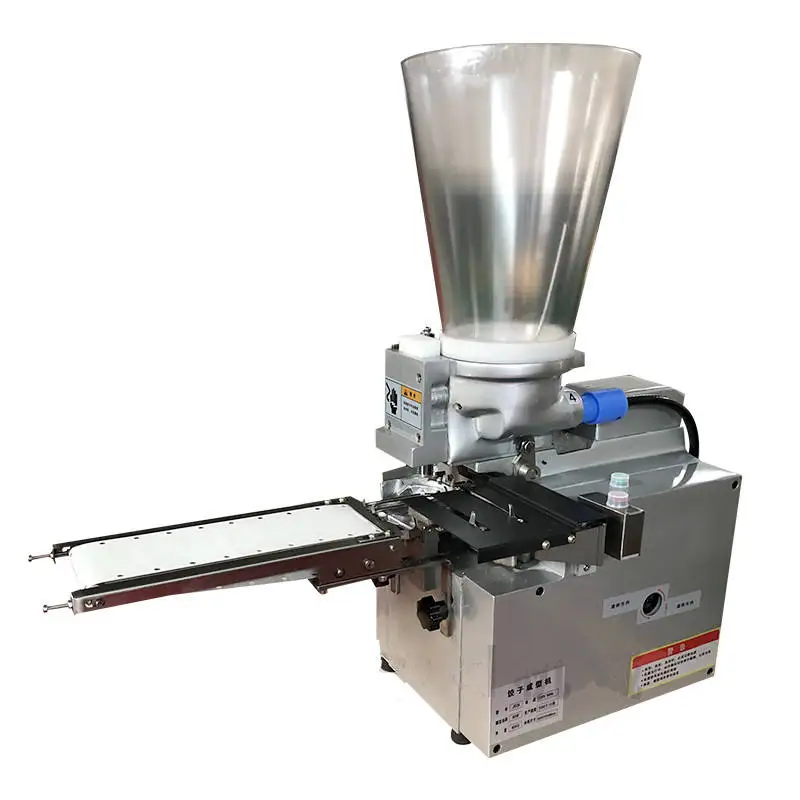 High Capacity Dumpling Maker Pot Sticker Momo Machine Automatic Tabletop Fried Dumpling Machine Dumpling Making Machine