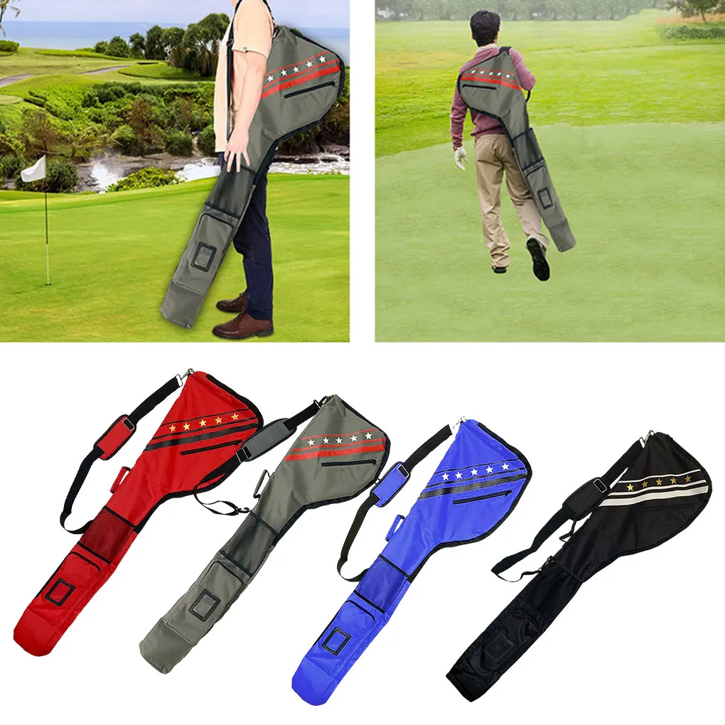 Waterproof And Durable Driving Range Zippered GolfsClub Carry Case Easy To Nylon Travel Bag 49 Holds Up To 10 Clubs