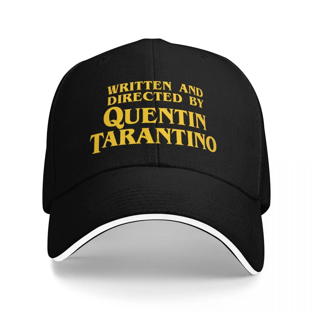 written-and-directed-by-quentin-tarantino-baseball-cap-luxury-caps-dad-hat-anime-designer-cap-caps-for-women-men's