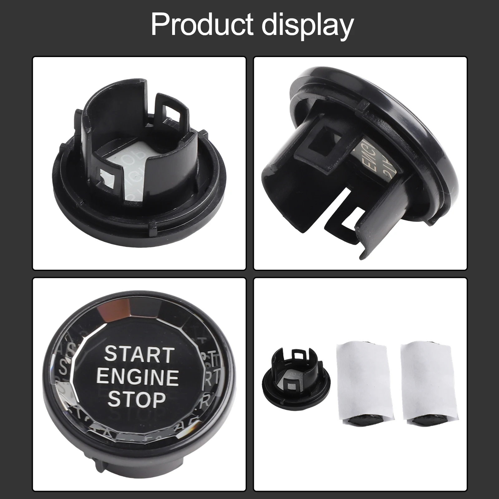 Direct Replacement Car Maintenance Engine Button Knob Car Knob Switch Premium Materials Factory Specifications