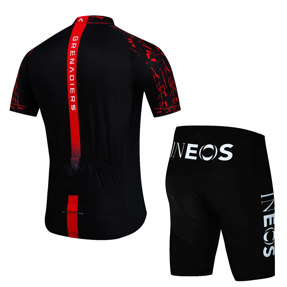 2024 New INEOS Cycling Jersey Set Short Sleeve For Men Anti-uv Bike Cycling Jersey Set Bicycle Pro Team Summer Cycling Clothing