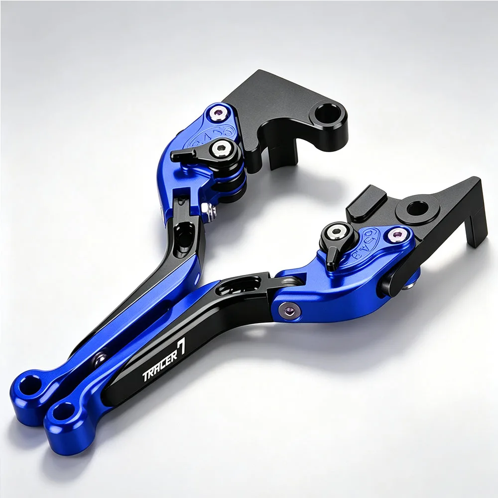 For Yamaha TRACER7 TRACER 7 Tracer 7gt GT 2021-2025 Motorcycle Adjustable Folding Brake Clutch Levers CNC Aluminum Multi Kit Set