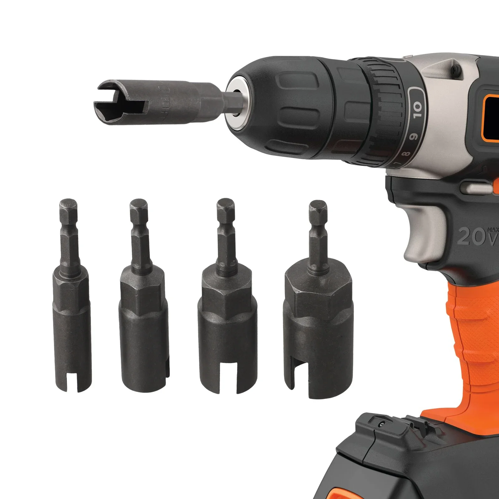 

Электрическая отвертка, головка-бабочка, набор головок из 4 предметов, высокая прочность, долговечность для электрической дрели