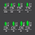 size 4 green