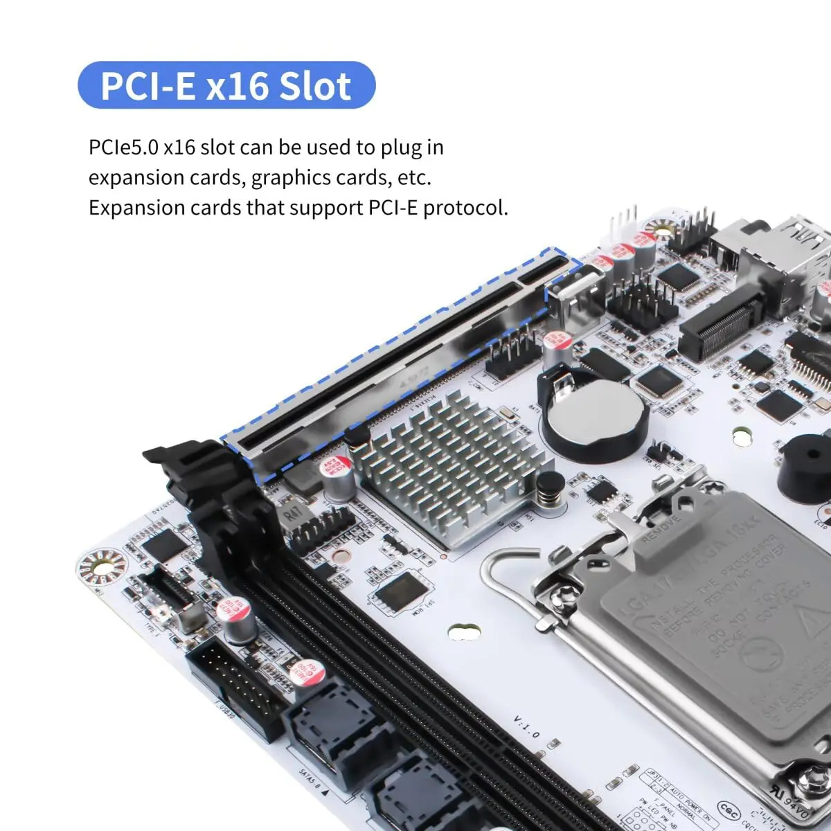 MNBOXCONET Q670 NAS 마더보드 8 베이 LGA 1700, PCIe5.0 x16 슬롯 미니 ITX 마더보드, 8×SATA3.0, 3×M.2 NVMe DIY 보드 듀얼
