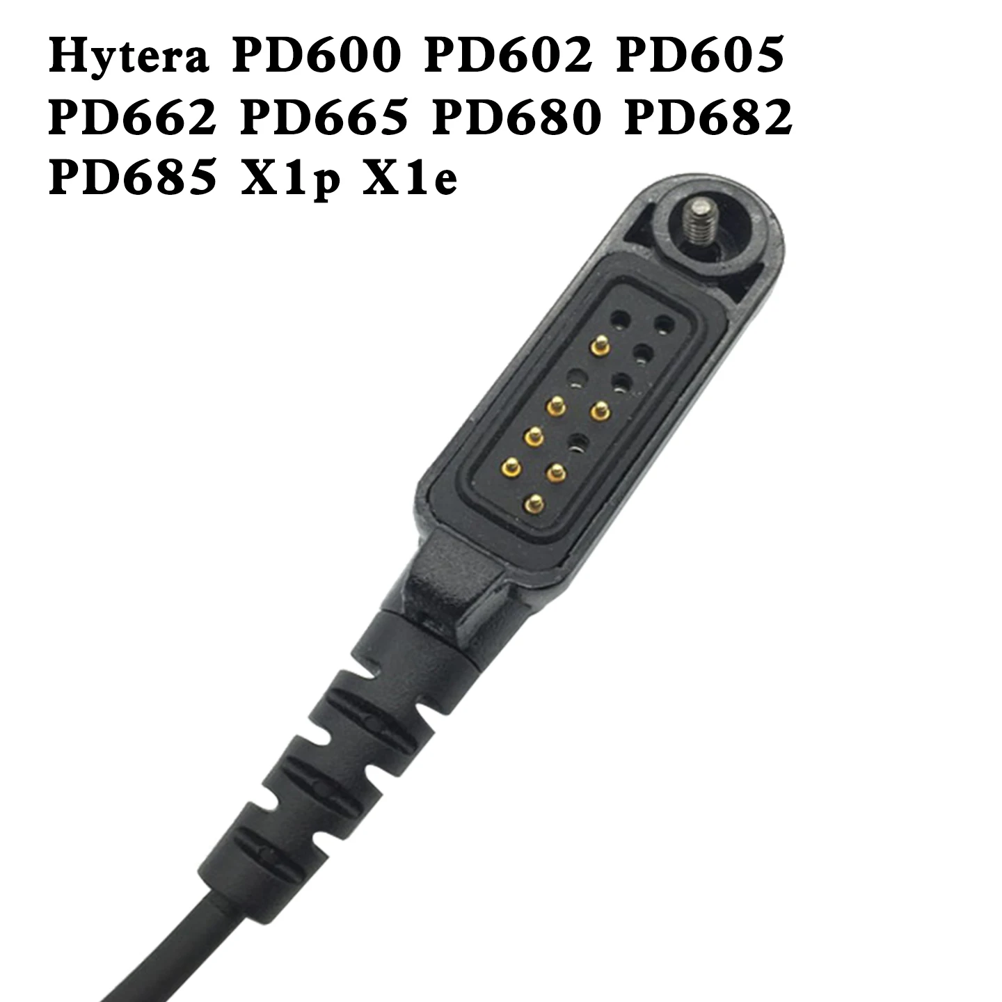 NEW Tactical U94 PTT NATO plug for  Hytera PD600 PD602 PD605 PD662 PD665 PD680 PD682 PD685 X1P X1E Earpiece Cable Plug Adapter