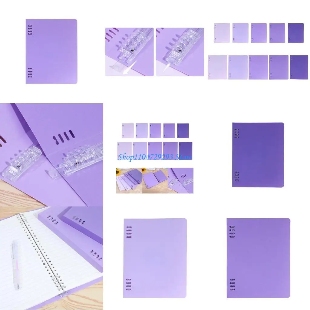 Y2GD Raccoglitore flessibile in PP Raccoglitore multifunzione Raccoglitore anelli Copertina push-pull