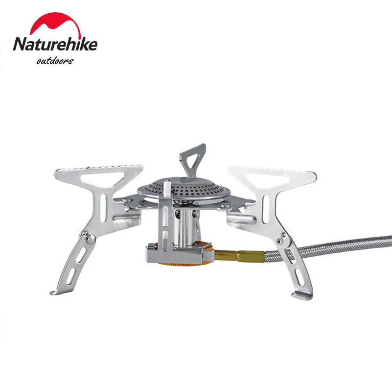 Naturehike Gas Stove Gas Burner Foldable Gas Stove Tourist Picnic Cookware Electronic Ignition Stoves 3000W Power Camping Stove