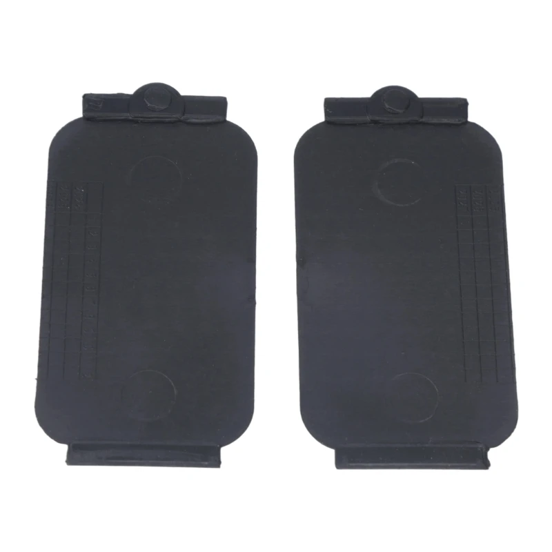 Truck Bed Hole Covers, Part FL3Z99290D90AB, 2 Black ABS Cover Pieces for Open Stake Pocket Slots on the Specified Pickup R6FB