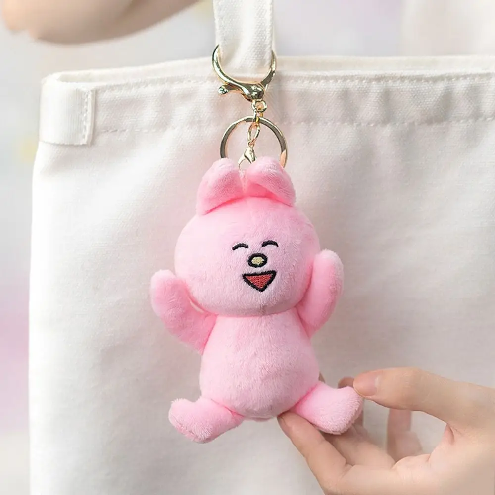 PP Cotton Rabbit Plush Doll Pendant Soft Collection Bunny Plush Stuffed Toy Hanging Decoration Cartoon Plush Bunny Keychain