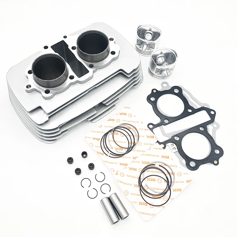 Motorcycle 53 mm Engine Cylinder Kit for Honda CBT250 CA250 Rebel CMX250 DD250 253FMM