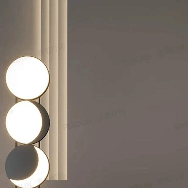 Original New Modern Minimalist Floor Lamp, Living Room Sofa Side Ornament Showroom