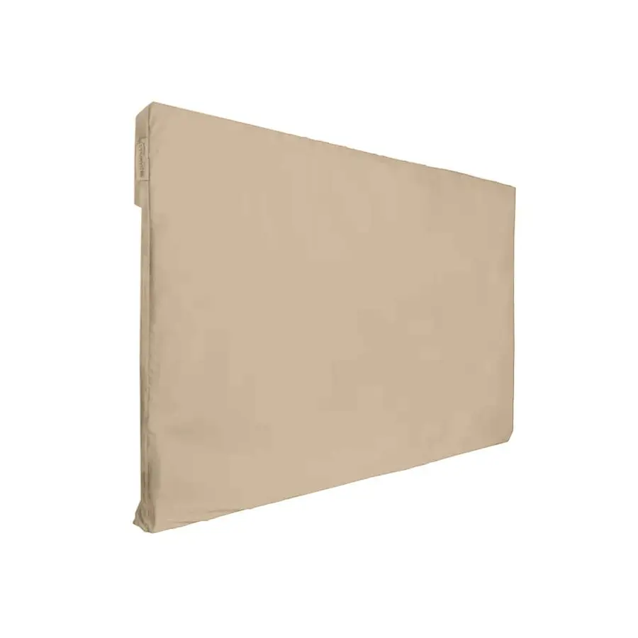 

Outdoor Full TV Cover WaterResistant AllWeather Protection for Mounted amp Freestanding TVs, 12Gauge Vinyl with Remote Pocket am