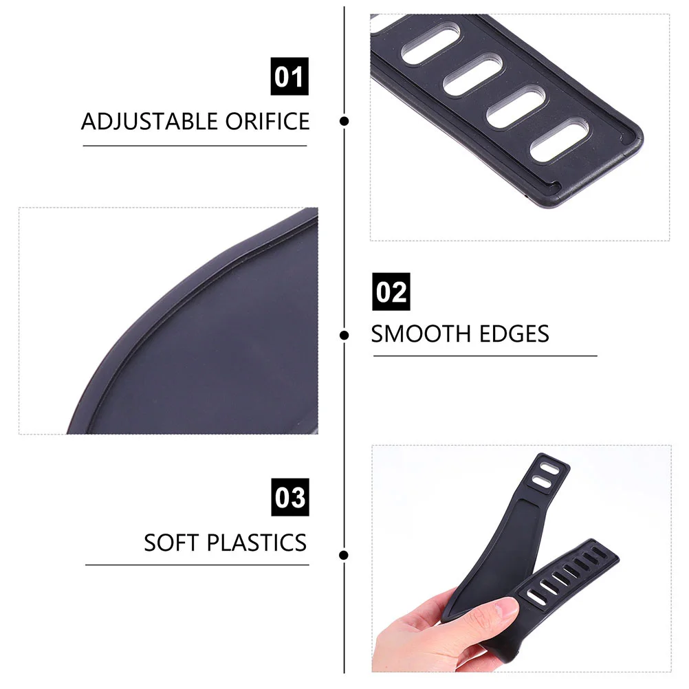 

2 Pairs Adjustable Cycling Pedal Straps Universal Bike Footrest Straps for Exercise Bike Training Gym Accessories Wear-Resistant