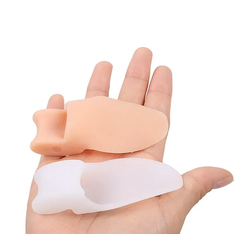 Toe Separator Silicone Thumb Valgus Corrector Foot Bone Orthopedic Corrector Sebs Single Hole Separato Adjuster Foot Care Tool