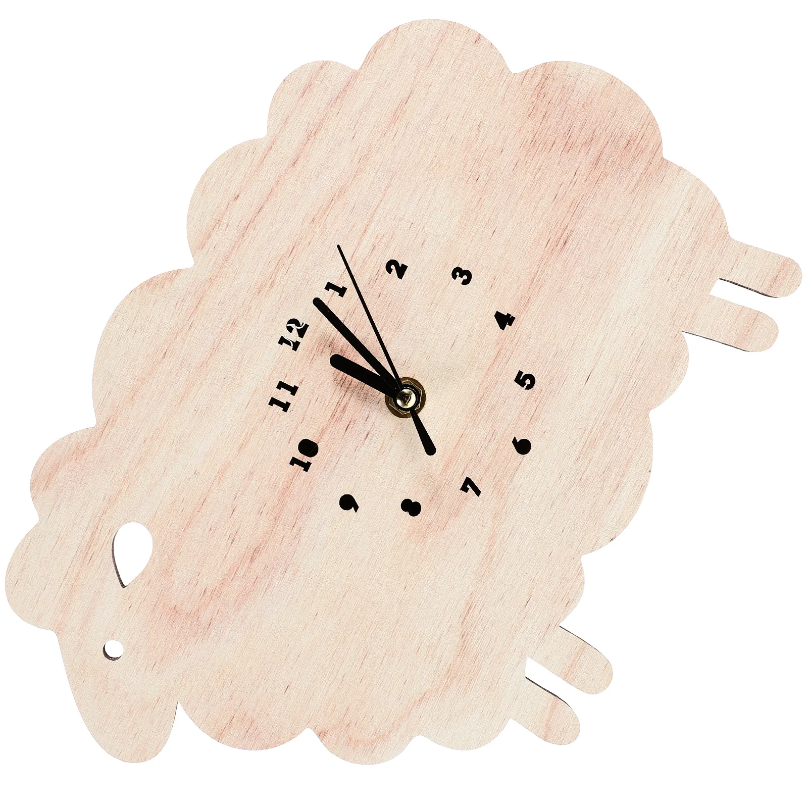

Sheep Bedroom Decor Cartoon Animal Silent Quartz Hanging Operated White Safe Design Kids Room Home Restaurant Clock