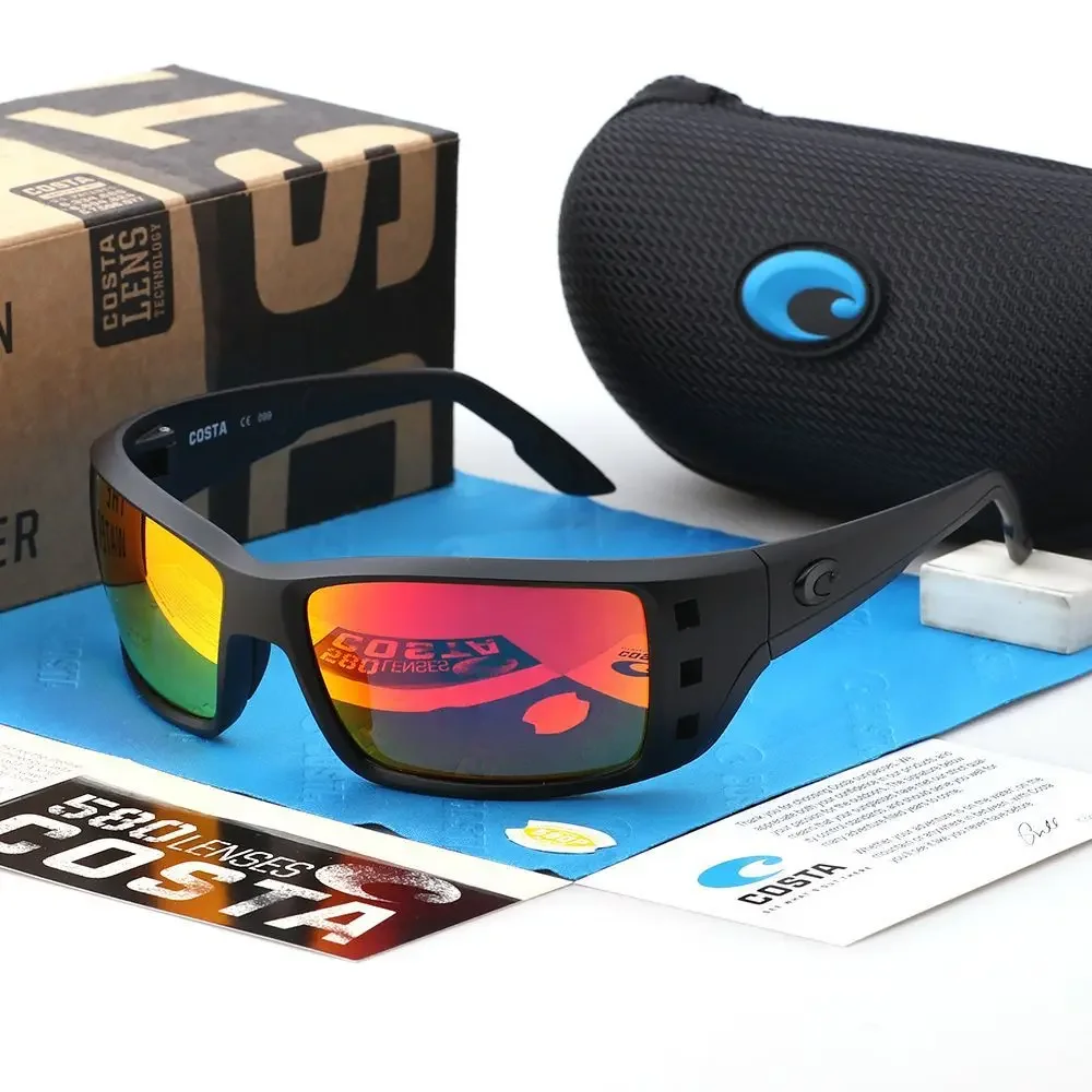 

Costa Sunglasses Men Mirror Retro Driving Sunshade Eyewear Accessories Sports Fishing Goggles Woman Anti-Reflective Sun Glasses