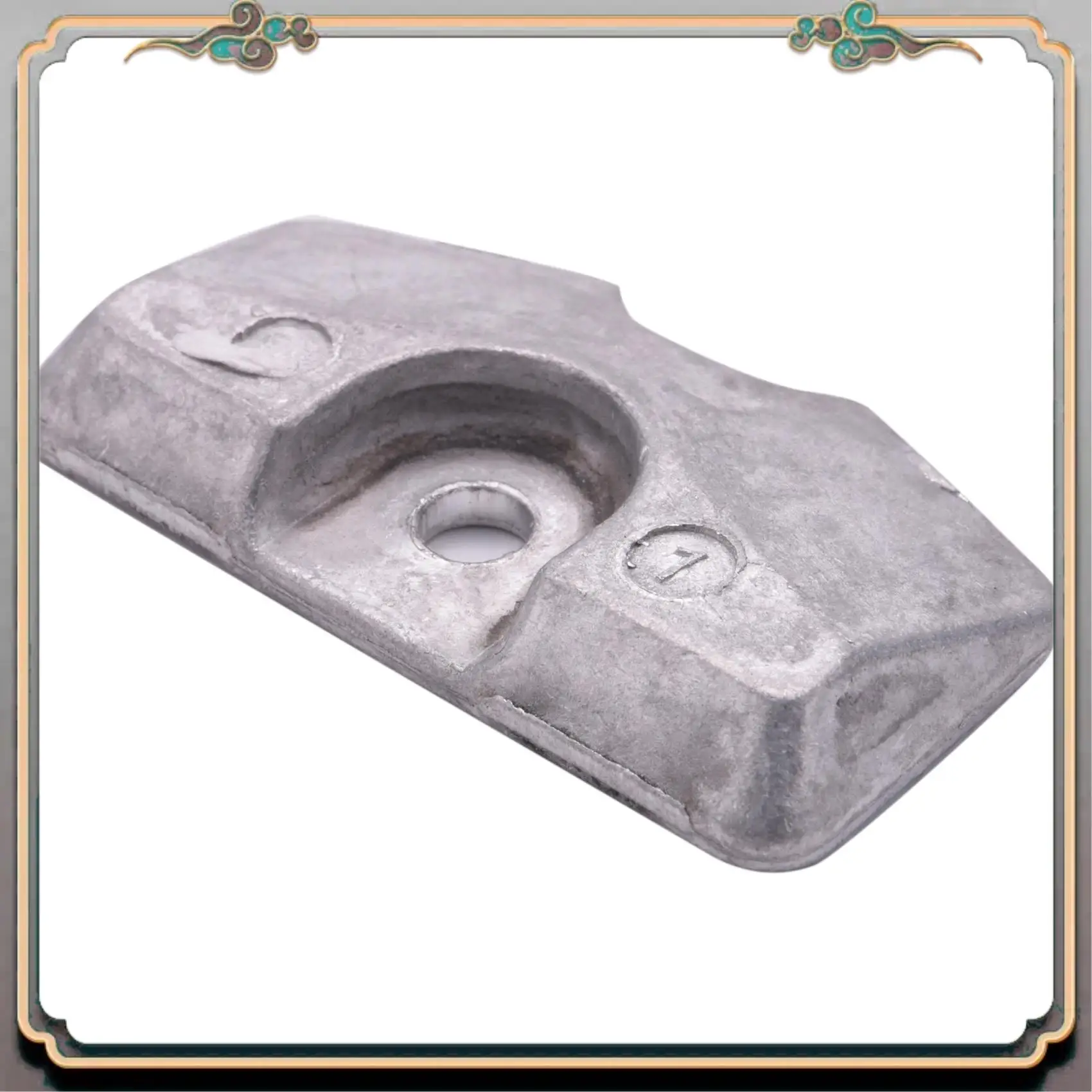Reliable-6L5-45251-03 2/2.5/3/4/5/6HP Fit For YAMAHA Outboard Lower Unit Gearbox Anode 6L5-45251