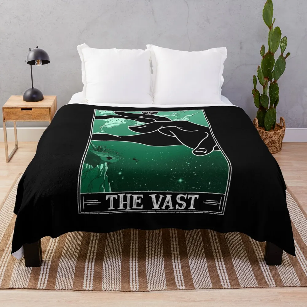 The Vast Tarotesque - (Dark) Throw Blanket Luxury Brand Bed Comforter Summer Beddings Blankets