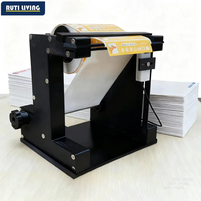 Automatic Induction Label Peeler, Rechargeable Thermal Shipping Label Stripper, Type-C, 18650 Battery, Max Label 102x150mm