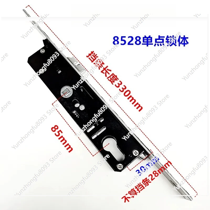 The Latest Door Lock Body Broken Bridge Aluminum Alloy Door Lock Body Single Point