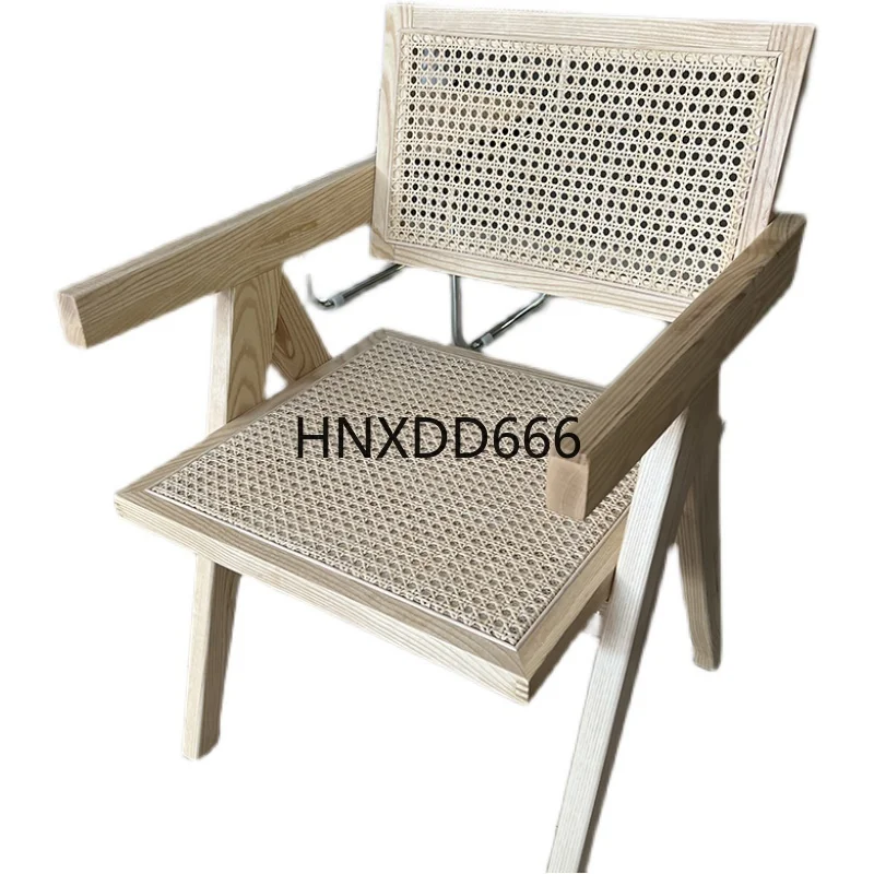 Rattanstuhl Chandigarh Rückenlehne Esszimmerstuhl