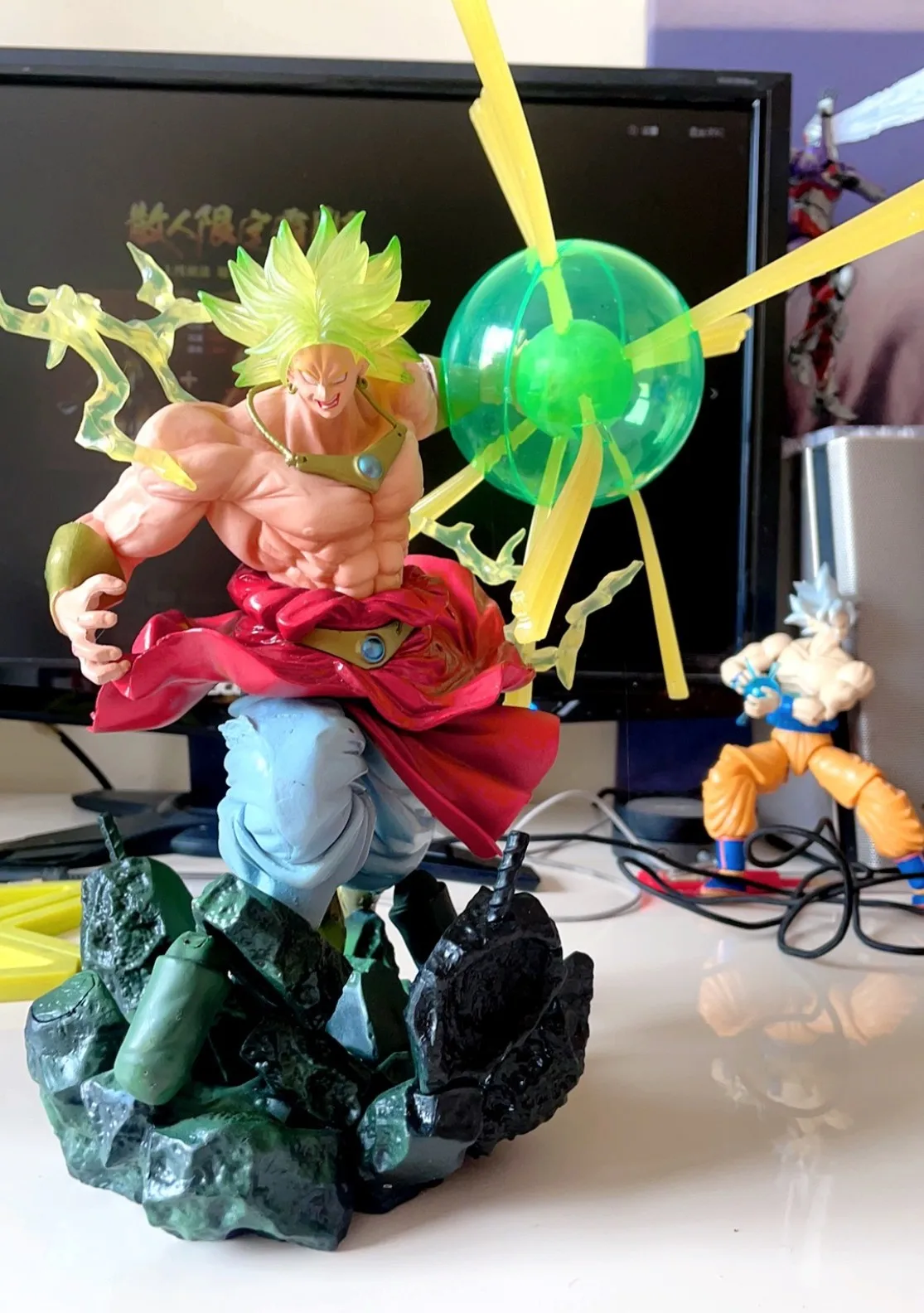 

32cm Anime Acyion Figure Dragon Ball Broli Broly Pvc Action Figure Model Oys Collection Statue Ornaments Kid Toy Birthday Gifts