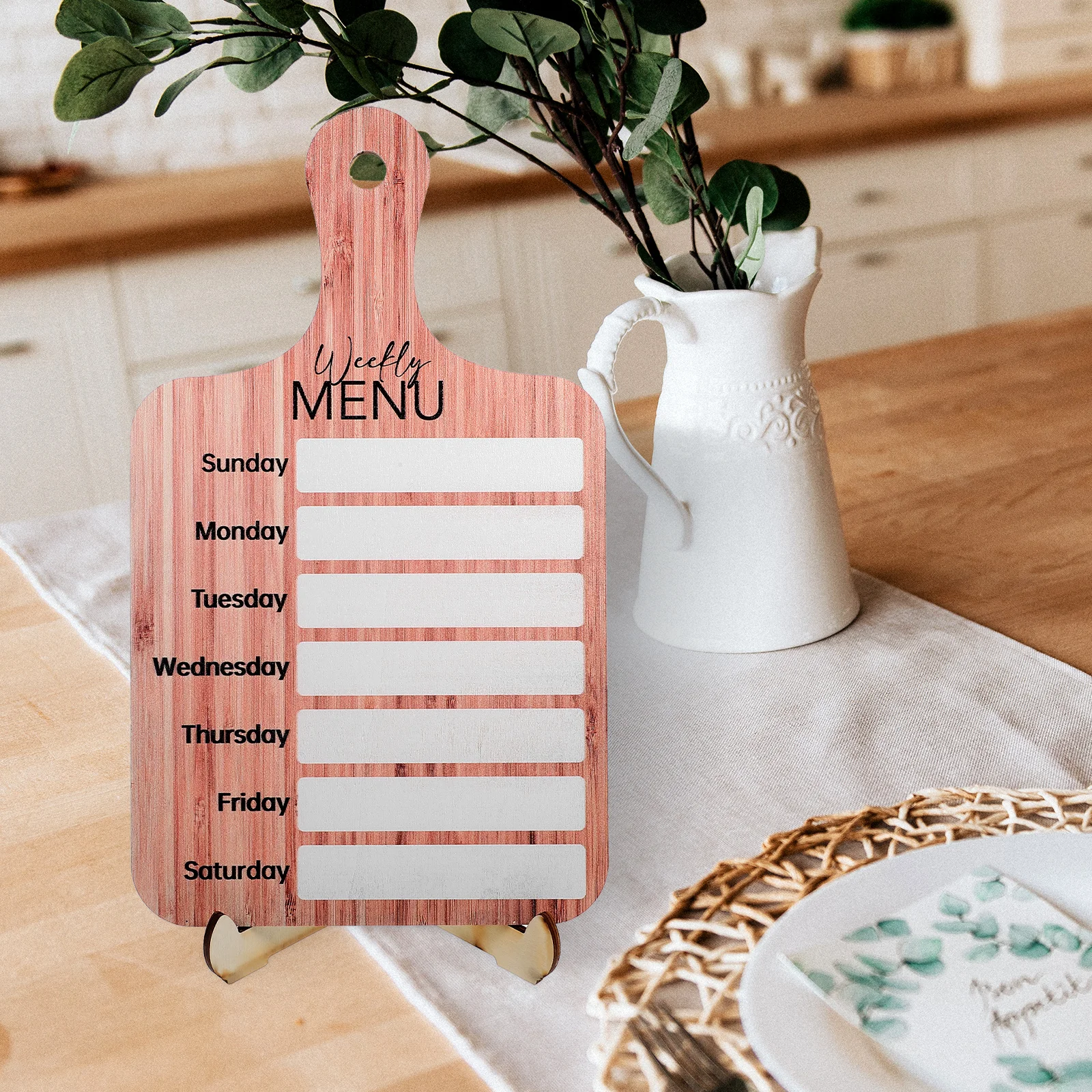 

Magnetic Menu For Fridge Dry Erase Weekly Meal Planner Grocery List Organizer Acrylic Write On Kitchen Home Supplies Office