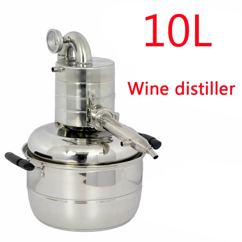 new 10L Water Alcohol Distiller Home small Brew Kit Still Wine Making brewing machine distillation equipment