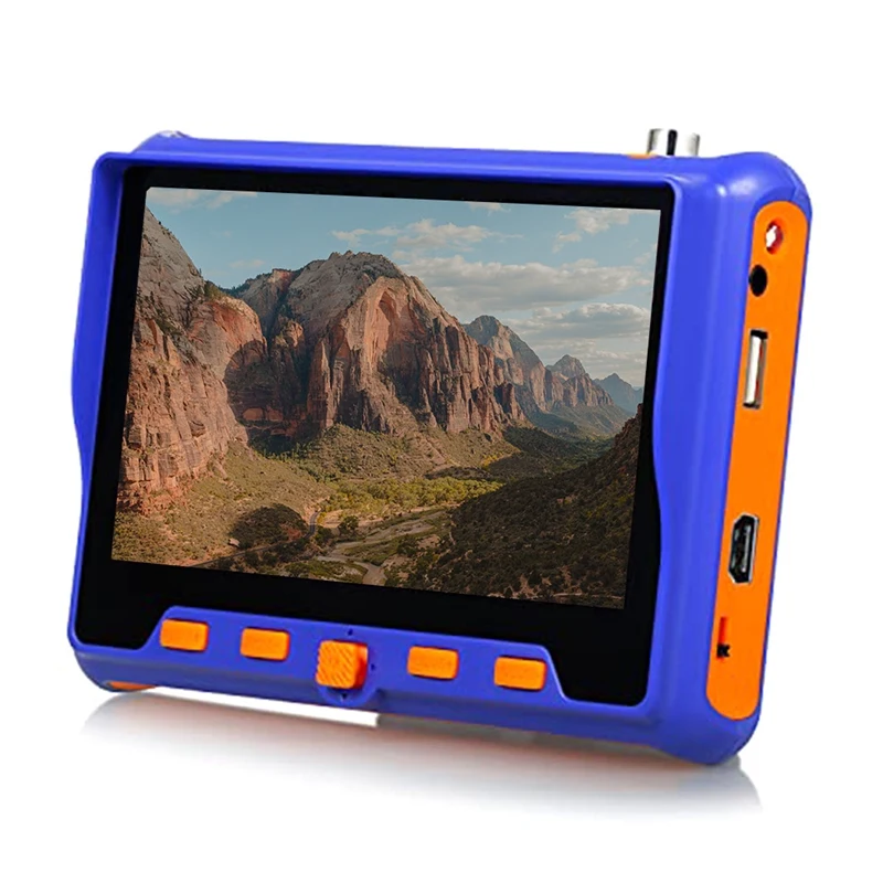 Portable Wrist CCTV Tester,5Inch LCD Monitor,VGA In,Camera Debugging Helper Support RS485