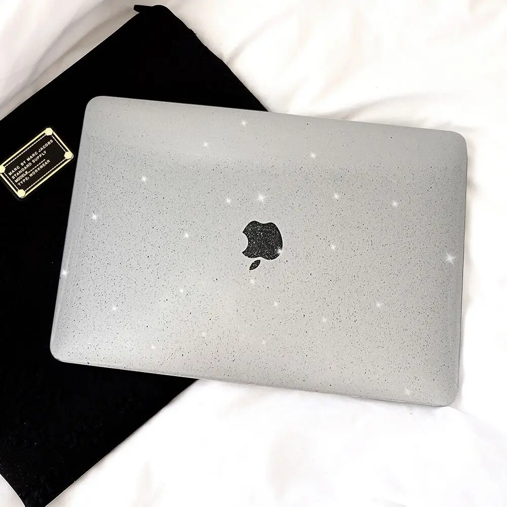 Glitter Crystal Case For Macbook Air 13 M1 A2337 2020 2021 For Macbook Pro 13 14 16 A2442 A2485 A2338 With Touch Bar Hard Cover