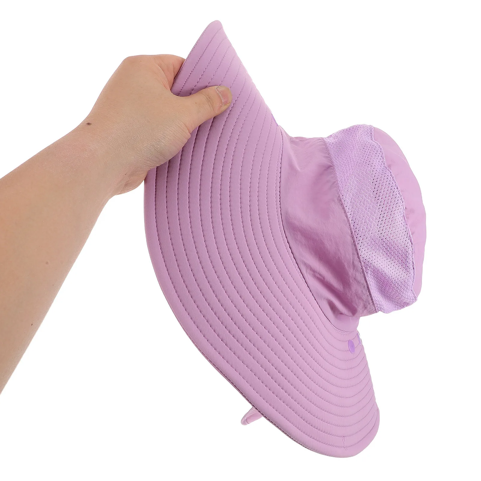 

Fisherman Sun Hat: Wide Brim Bucket Hat Neck Flap Breathable Mesh For Outdoor Hiking Fishing Beach Gardening