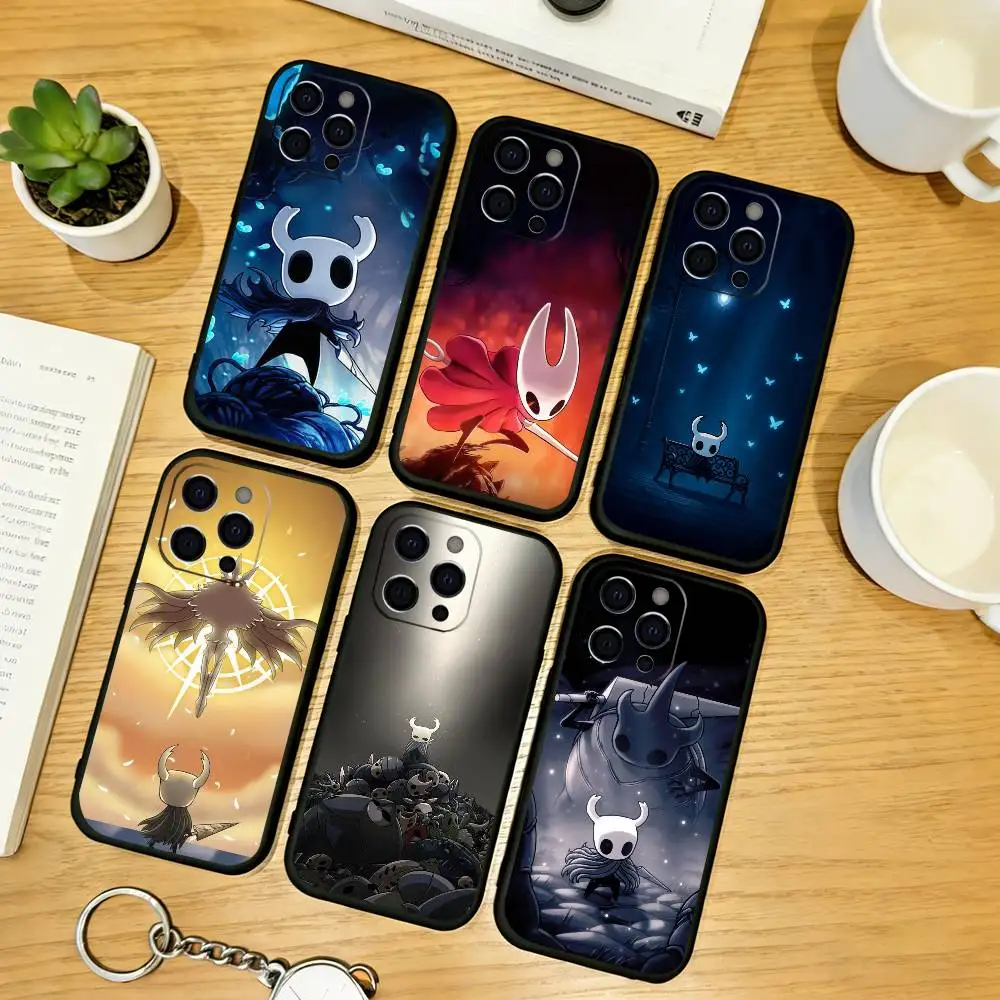 

Game H-Hollow K-Knight Phone Case Silicone Soft For IPhone 17 16 15 14 13 12 11 X XR Plus Pro Max Plus