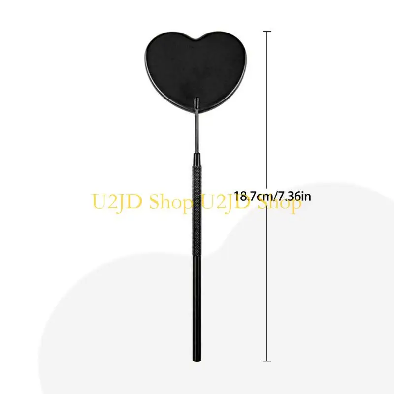 Espelho cílios U2jd espelho cílios grandes para extensões cílios, suprimentos extensão espelho maquiagem