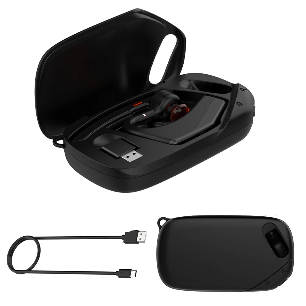 Charging Case for Poly Voyager Legend 50/30 Headset, Charge Case Replacement Charger Box with Indicator Light and Charging Cable